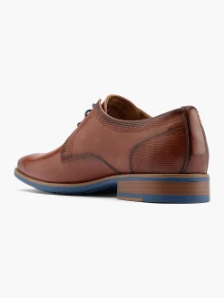 Dark Brown Formal Oxford Lace Up Shoes