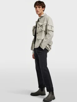 Dark Grey Slip On Boots