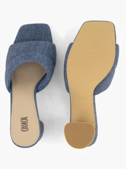 Denim Padded Mule