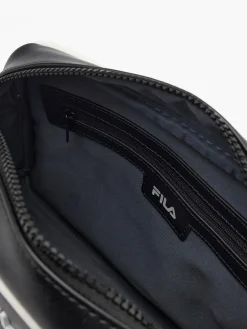 Fila Black and White Contrast Shopper Bag