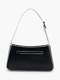 Fila Black and White Trimmed Handbag