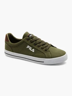 Fila New Green Canvas Lace-up Trainer