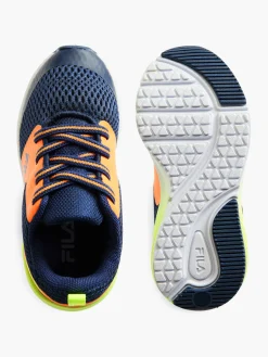 Fila New Toddler's Navy/Orange Slip-on Trainer