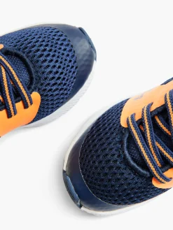 Fila New Toddler's Navy/Orange Slip-on Trainer
