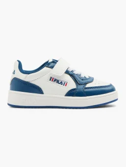 Fila New White/Blue Toddler's Velcro Trainer