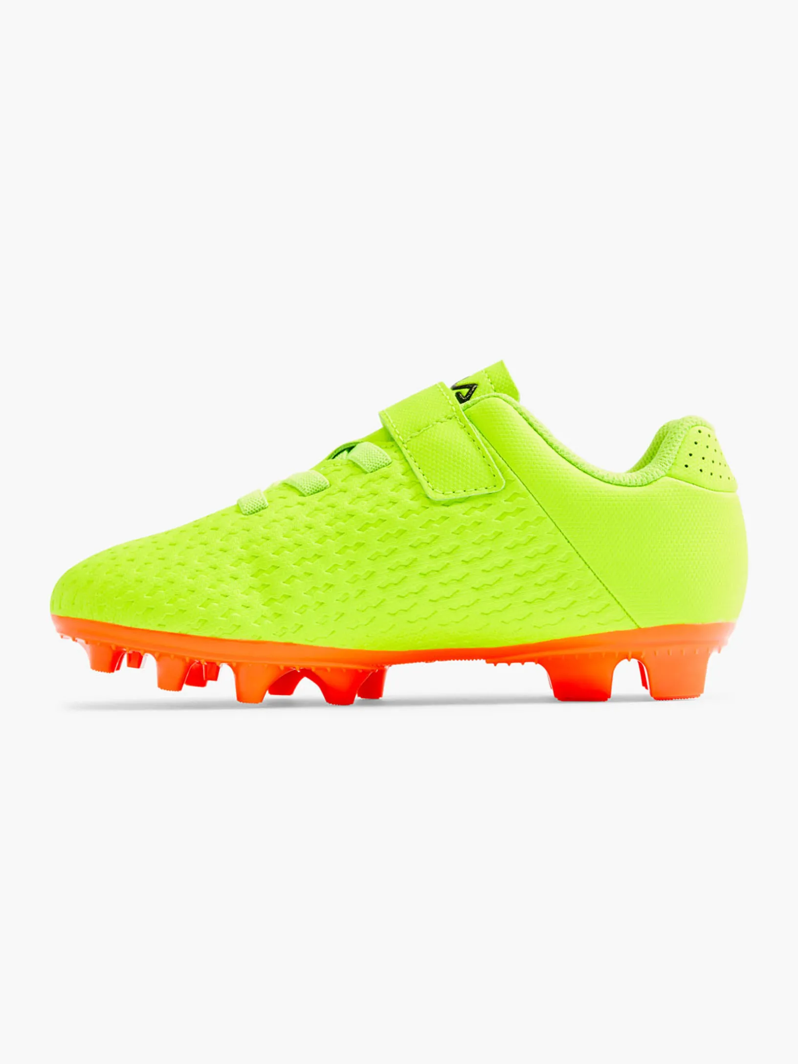 Fila New Yellow/Orange Junior Velcro Football Boot