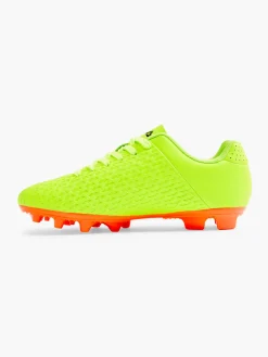 Fila New Yellow/Orange Teens Lace-up Football Boot