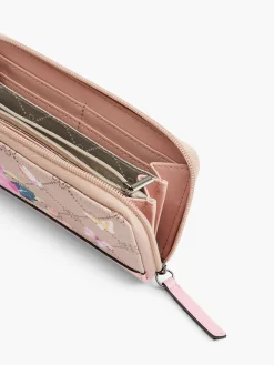 Floral Patterned Monogram Purse