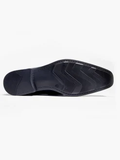 Formal Black Leather Slip On Shoes