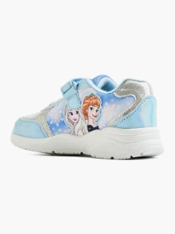 Girls Lilac Frozen 2 Velcro Trainers