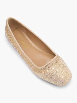 Gold Irredecent Ballerina Flat