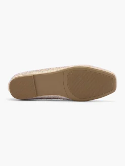 Gold Irredecent Ballerina Flat