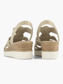 Gold Jewelled Comfort Gladiator Sandal