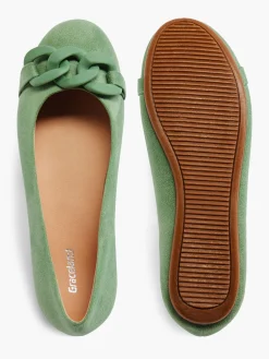 Green Ballerina with Matching Chain Detail