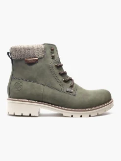 Green Lace Up Hiker Boot