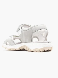Grey Rieker Velcro Fastening Sports Sandal