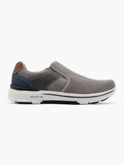 Grey Slip On Casual Shoes