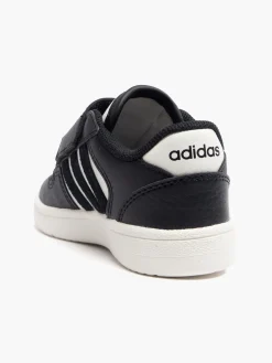 Infant Adidas Break Start CF I Black and White Trainers