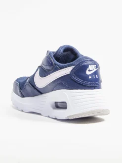 Infant Air Max SC Navy/White Velcro Trainers