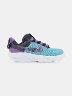 Infant Girls Nike Teal/Purple Star Runner 4 Trainers