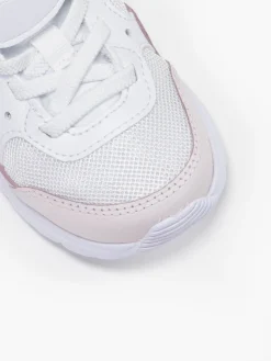 Infant Girls Nike White/Pink Air Max SC Trainers