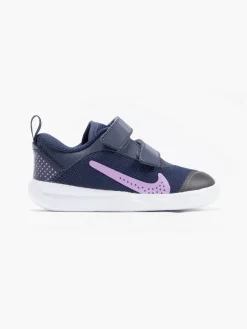 Infant Girls Obsidian/Fuchsia Omni Trainers