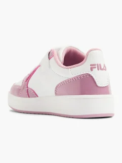 Infant Girls White/Pink Trainers