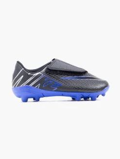 Junior Boys Black/Chrome Mercurial Vapor 15 Club MG Football Boots