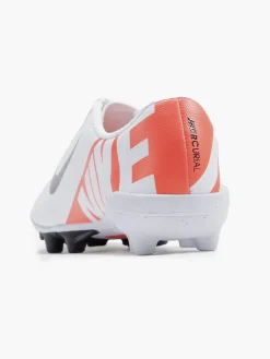 Junior Boys Crimson/White Mercurial Vapor 15 Club MG Football Boots