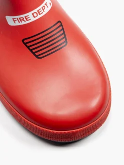 Junior Boys Fire Engine Wellies