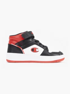 Junior Boys White/Red Rebound 2.0 Mid Trainers