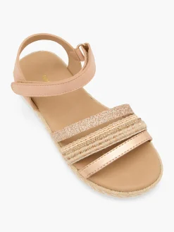 Junior Girl Beige/Gold Sandal