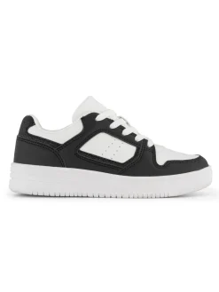 Junior Girl Black & White Trainer