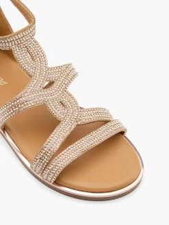 Junior Girl Gem Gladiator Sandal
