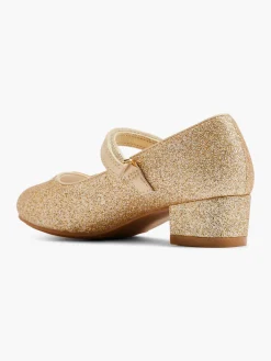Junior Girl Heeled Bow Party Shoe