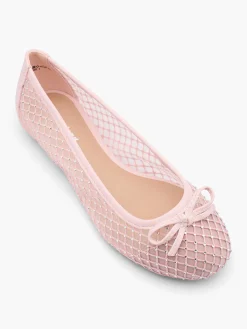 Junior Girl Pink Embellished Ballerina
