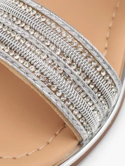 Junior Girl Sparkly Gladiator Sandal