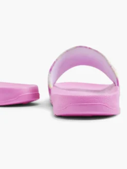 Junior Girls Fila Pink Slides
