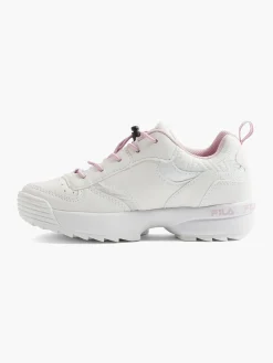 Junior Girls Fila White Chunky Trainers