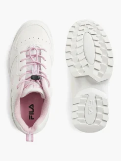 Junior Girls Fila White Chunky Trainers