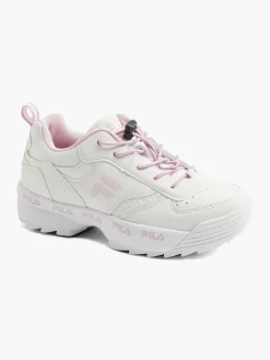 Junior Girls Fila White Chunky Trainers