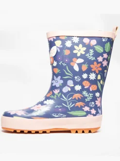 Junior Girls Floral Wellies