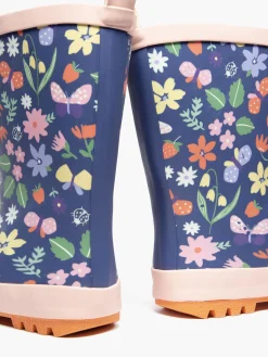 Junior Girls Floral Wellies