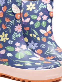 Junior Girls Floral Wellies