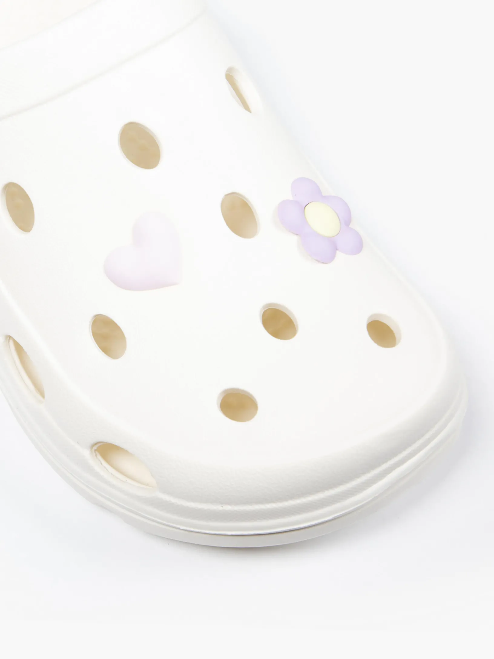 Junior Girls Neutral Clogs