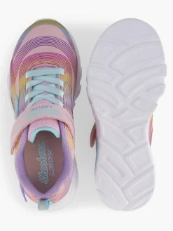 Junior Girls Skechers Pink Light Up Trainers