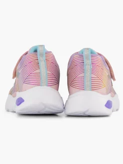 Junior Girls Skechers Pink Light Up Trainers