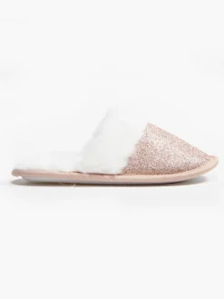 Junior Girls Sparkly Slippers