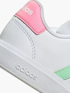 Junior Grand Court 2.0 White/Pink Trainers