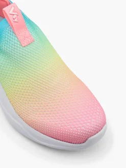 Junior Rainbow Slip On Trainers